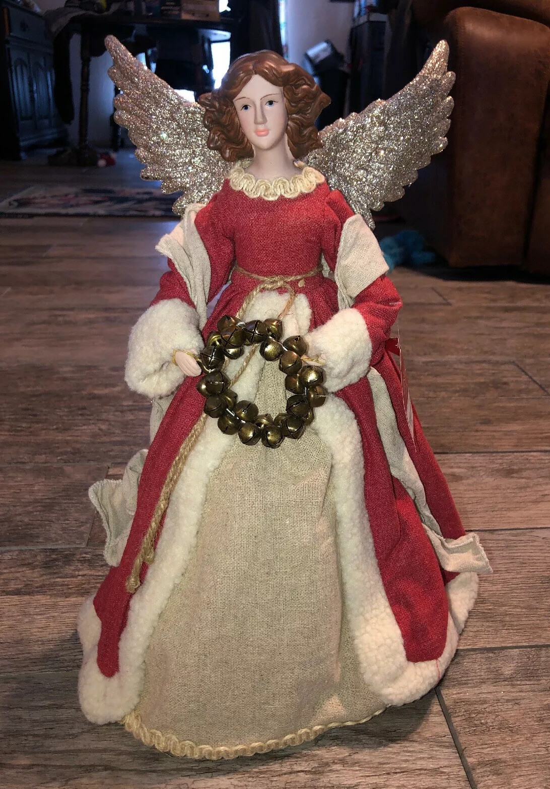 Christmas Victorian Angel 16” High from JCPenney North Pole Trading Tree Topper