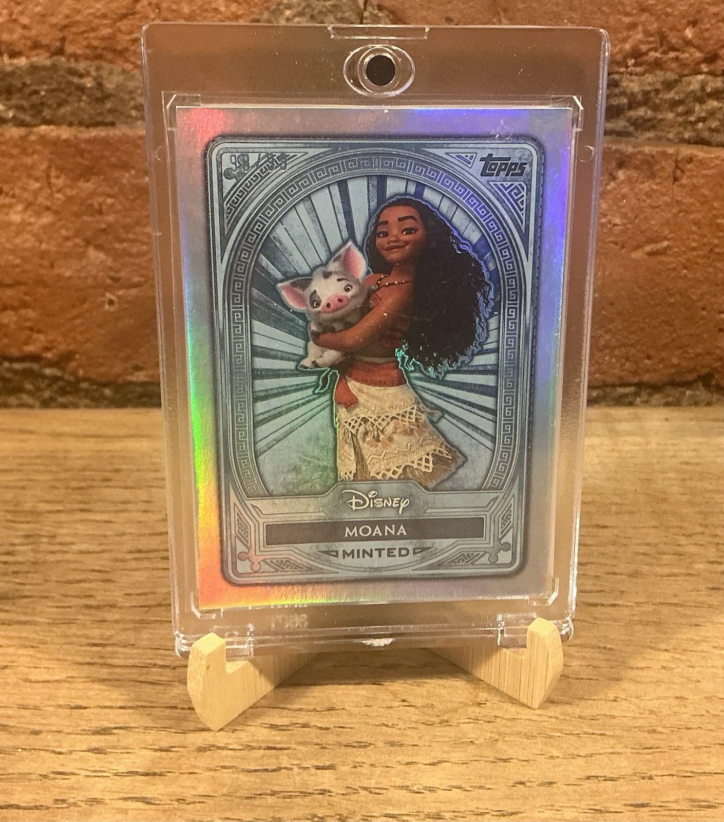 2025 Topps Disney Minted Moana Platinum /99