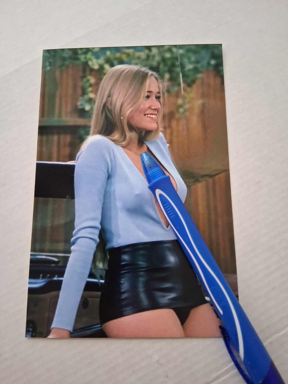 MAUREEN McCORMICK, BEAUTIFUL ACTRESS 4X6 MATTE, COLOR PHOTO 