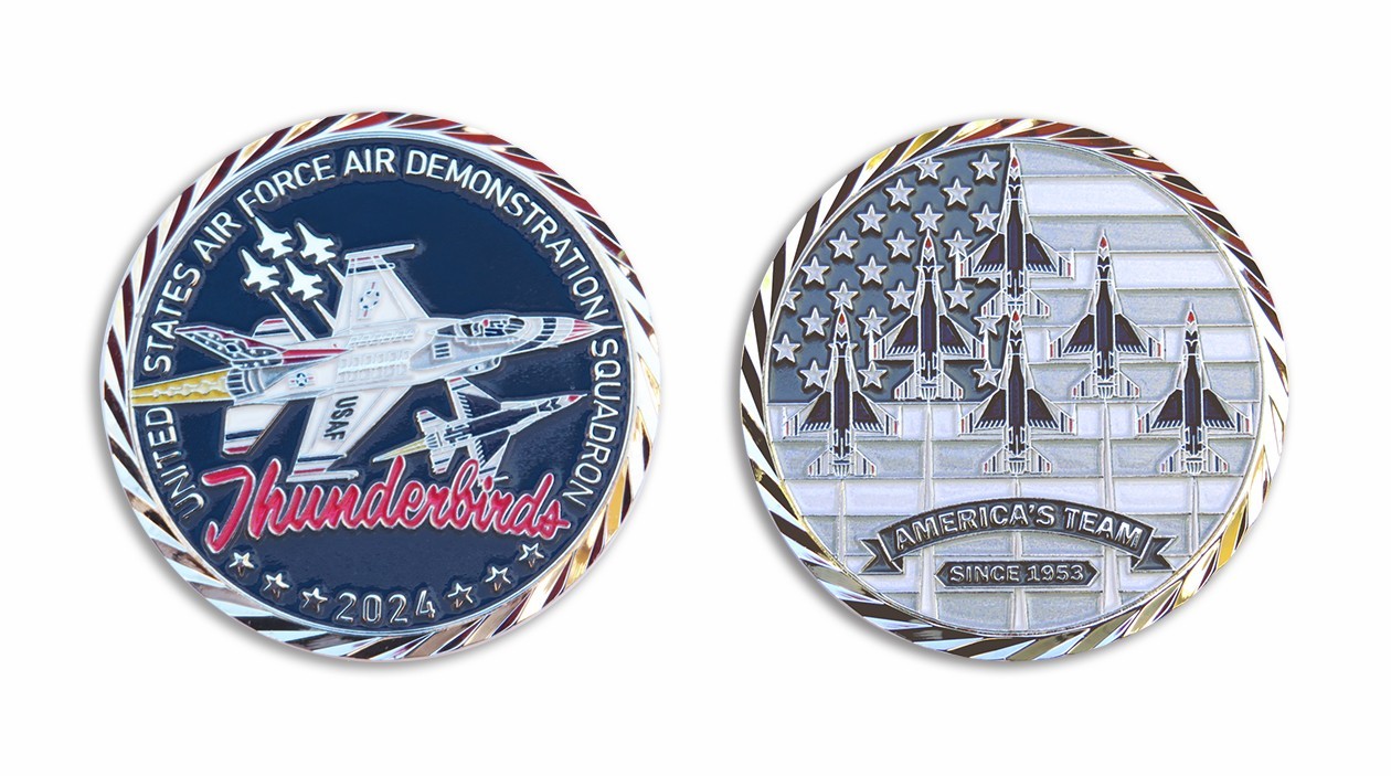 USAF Thunderbirds 2024 Challenge Coin