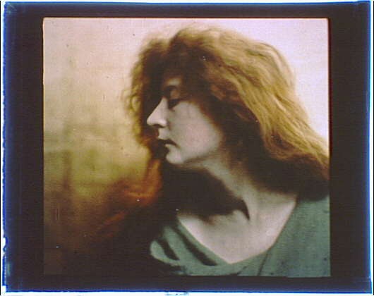 Photo:Miss S.G. Portrait Autochrome 1906-1911 Arnold Genthe