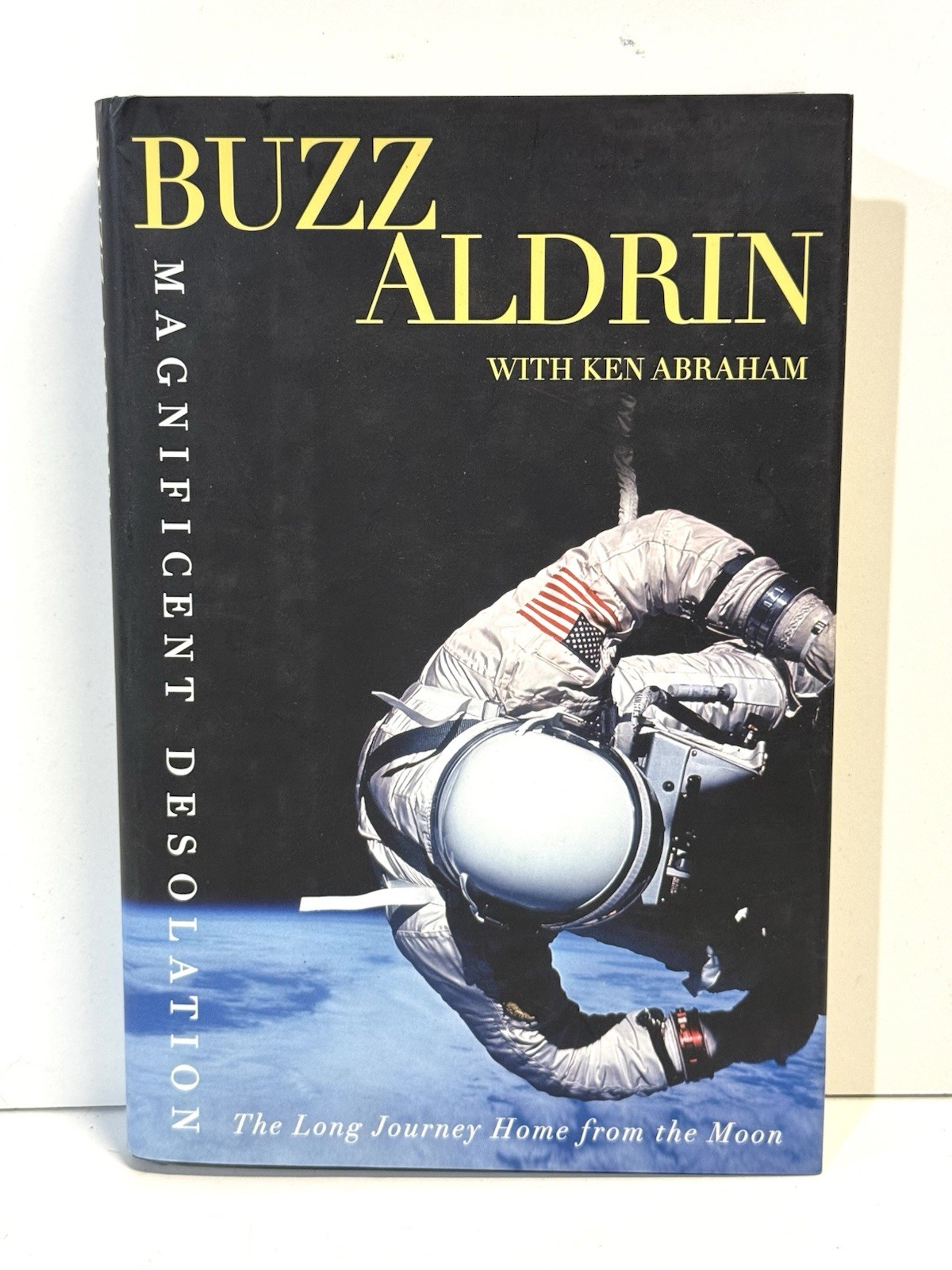 Buzz Aldrin Signed Magnificent Desolation Hardcover Book First Edition 2009