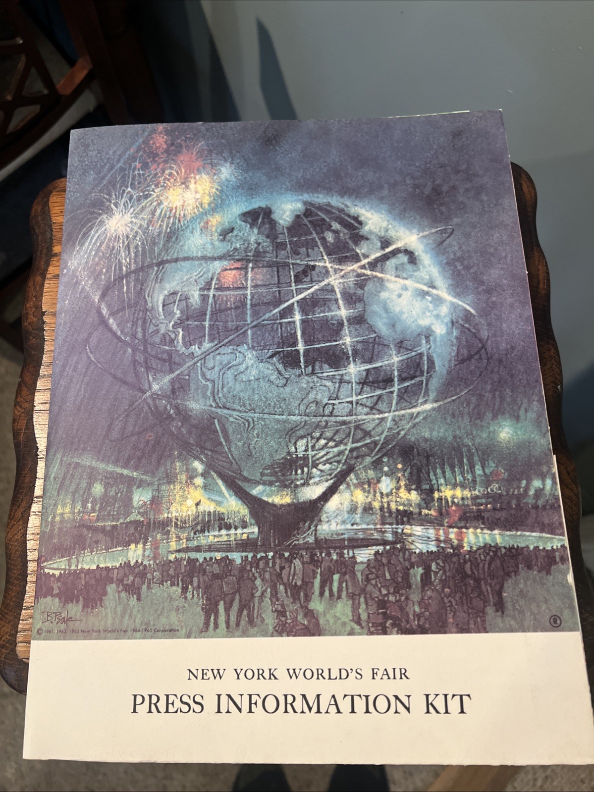 1964 65 World Fair Press Information Kit. This Is All New Old Stock Folks.￼