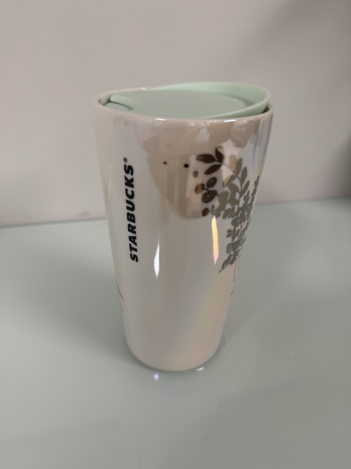 Starbucks 2021  12oz Tumbler Siren  Ceramic Winter Mug.  New.  No Box
