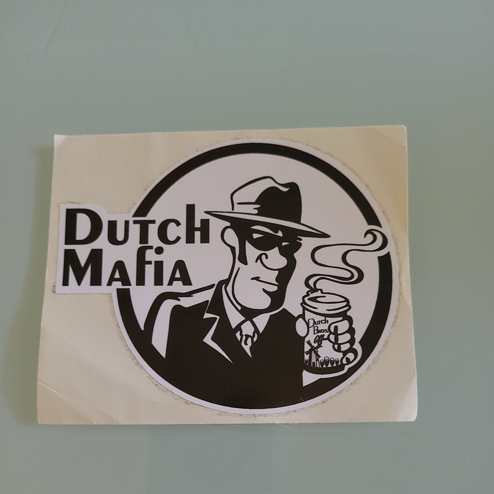 DUTCH BROS. BROTHERS STICKER DUTCH MAFIA - Old School Sticker Rare