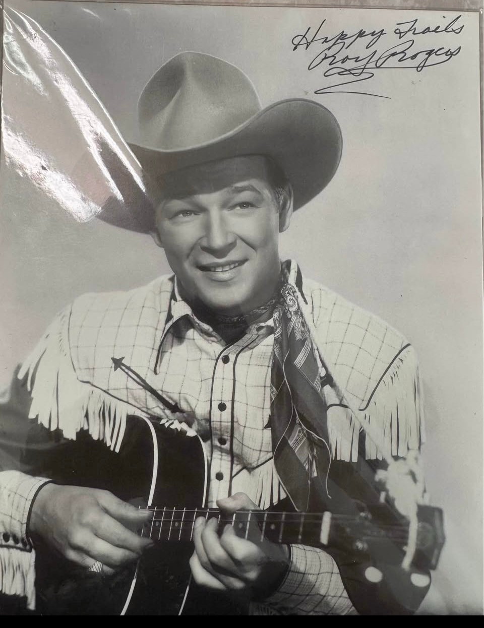 Roy Rogers Signed 8x10 Photo - \