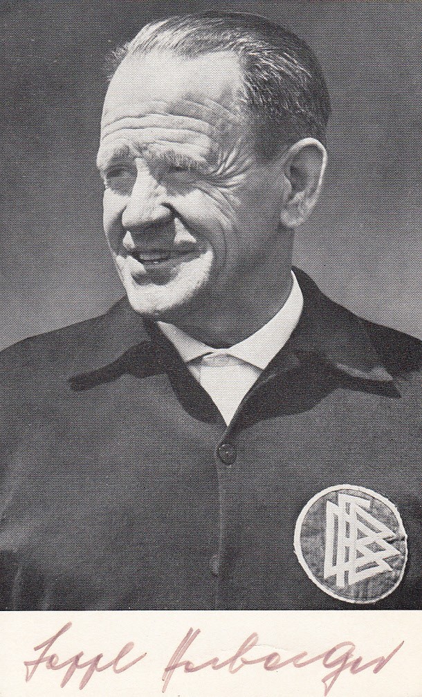 Sepp Herberger VFR Mannheim Waldhof TB Berlin DFB Germany 1954 World Champion 1