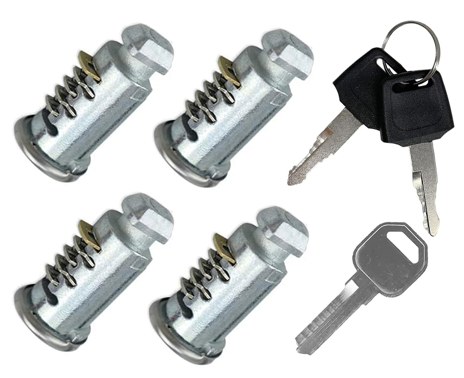 4 Pack Lock Cores Compatible with Thule One-Key System Lock Cylinders, Key Cylin