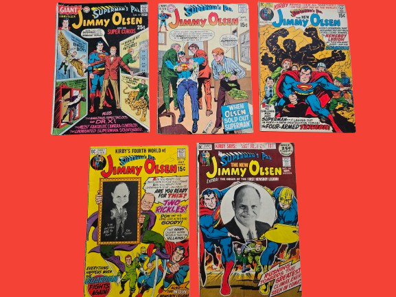 Superman's Pal Jimmy Olsen #131 #132 #137 #139 #141 DC Comics 1970-1971