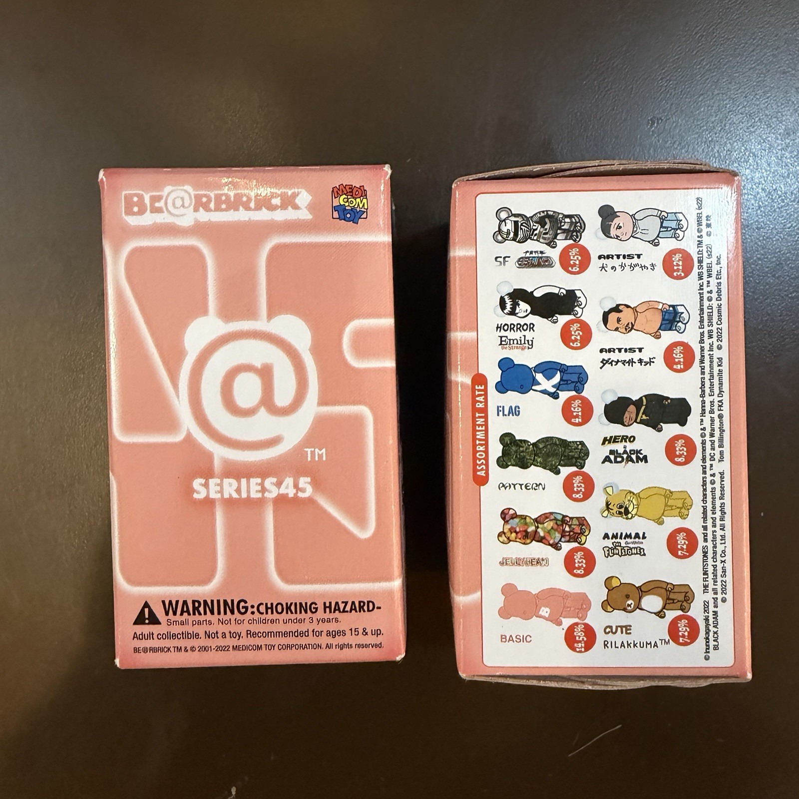 MEDICOM - BE@RBRICK SERIES 45 - SEALED, FREE GIFT INCLUDED, Fast Shipping