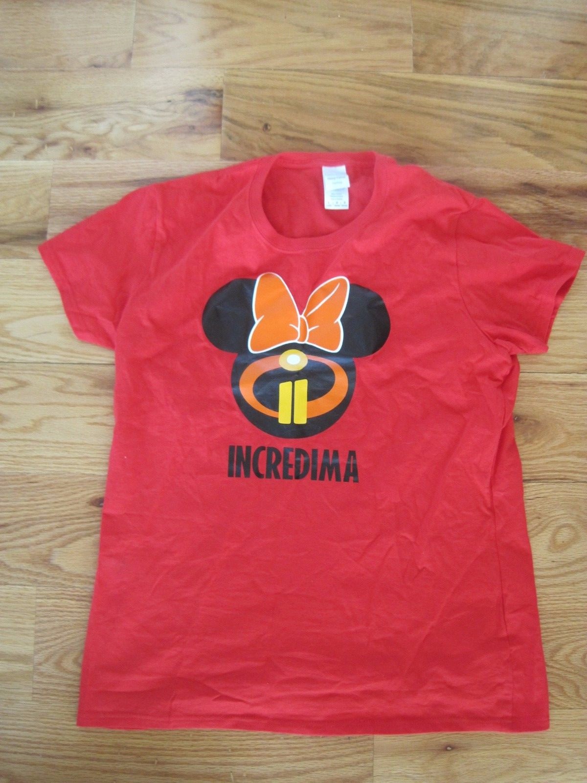 Incredima Grandmas Incredibles Woman Large Disney T-Shirt New