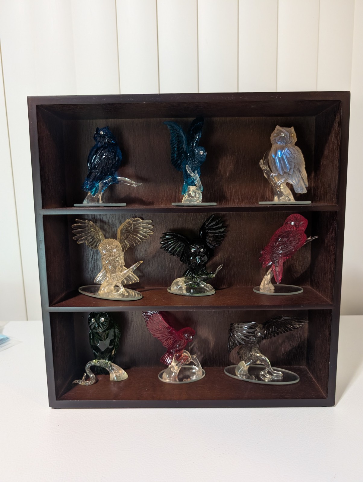 Set 9 Hamilton Collection Reflections of American Owl Blake Jensen Shelf READ