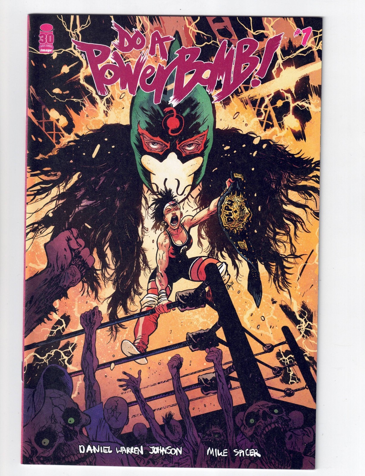 Do A Powerbomb #1-7 Complete Set Daniel Warren Johnson