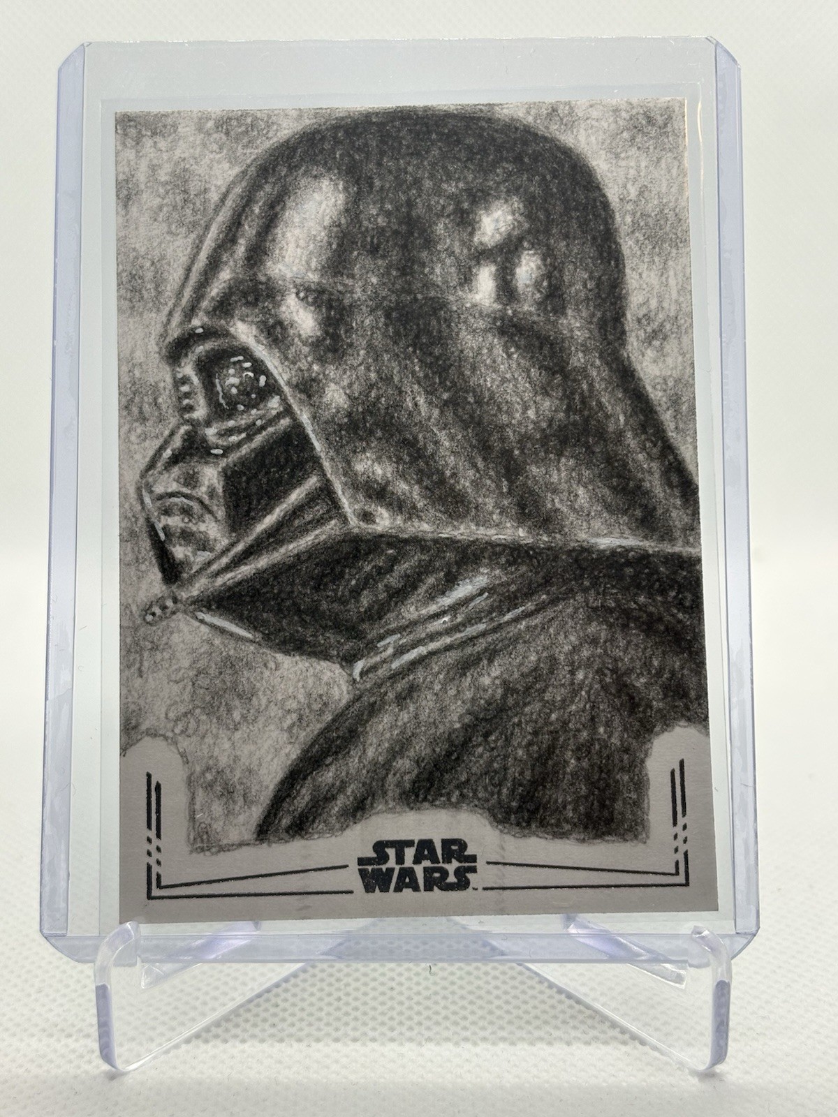 2026 Star Wars Chrome Darth Vader Sketch  1/1 Artist Auto Jesus Suarez