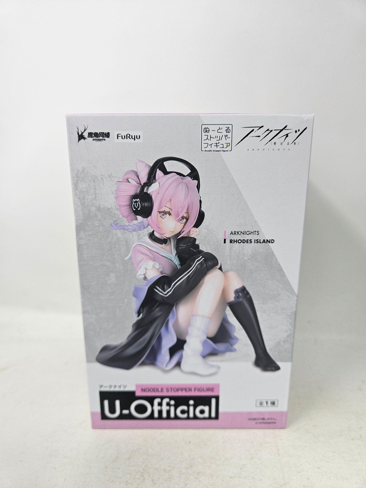 FuRyu Arknights Rhodes Island U-Official Noodle Stopper Anime Figure New Boxed