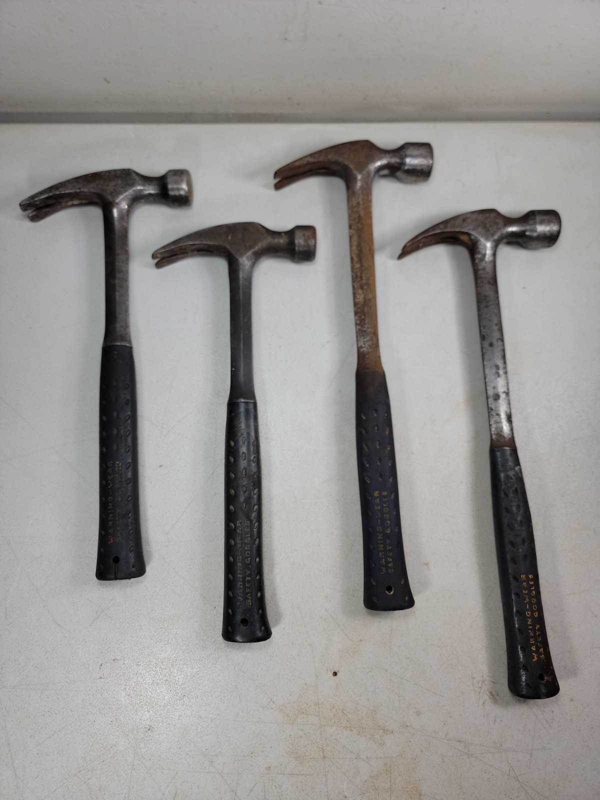 Lot of 4 Estwing Framing Hammer 2× 22oz E3-22SM 15-3/4
