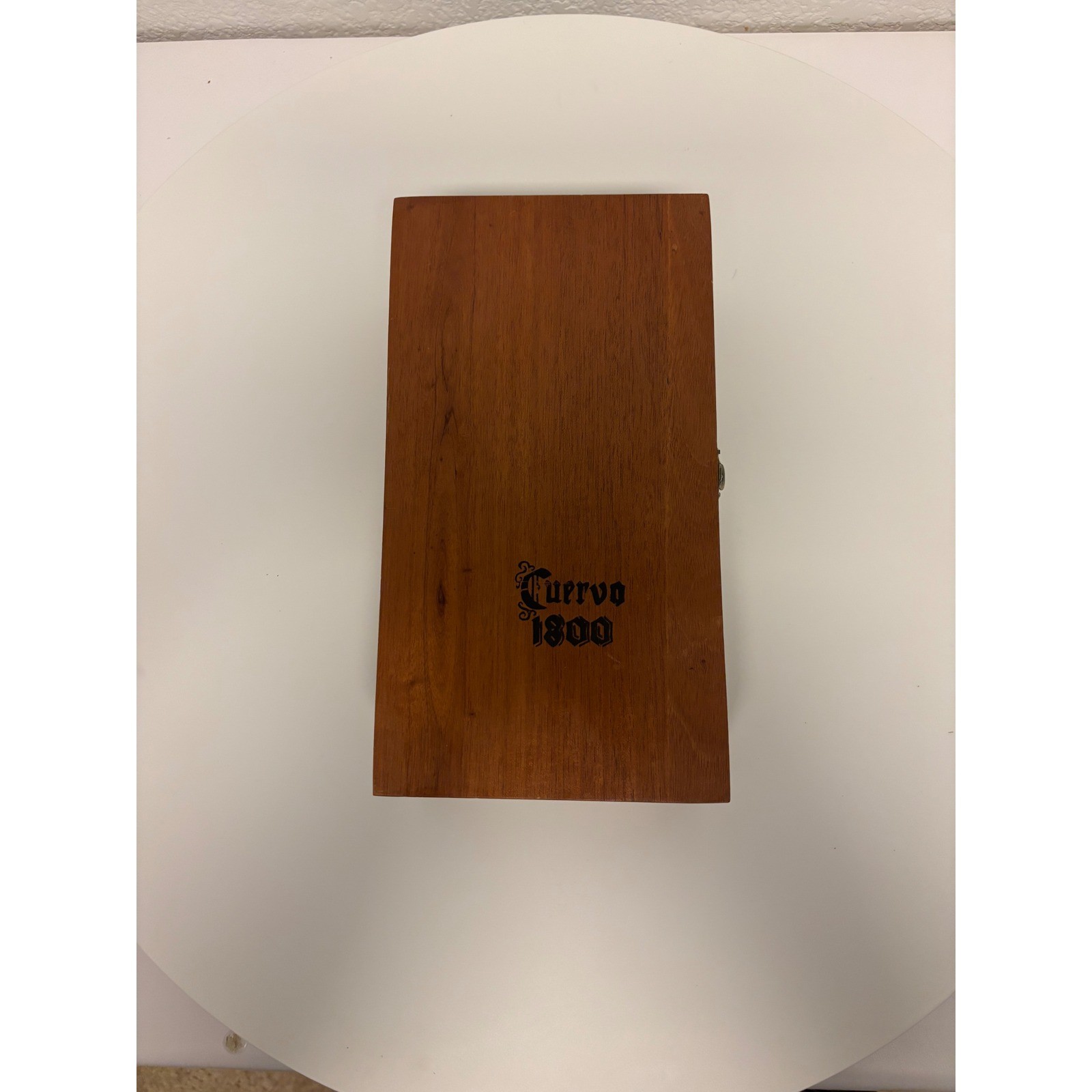 Vintage Cuervo 1800 Tequila Wooden Box Keepsake Storage Display Decor Rustic
