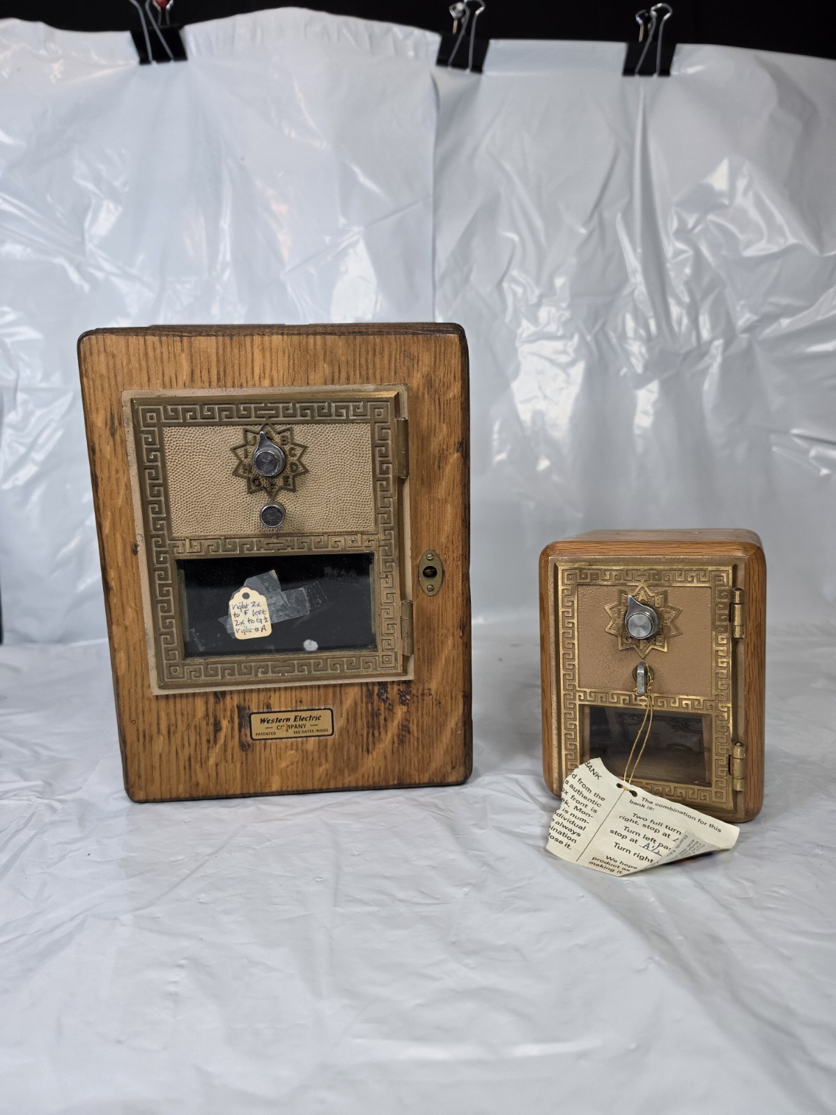 Antique Vintage Post Office Po Box  (1940-60\'s  Mail Box Postal Bank  Authentic