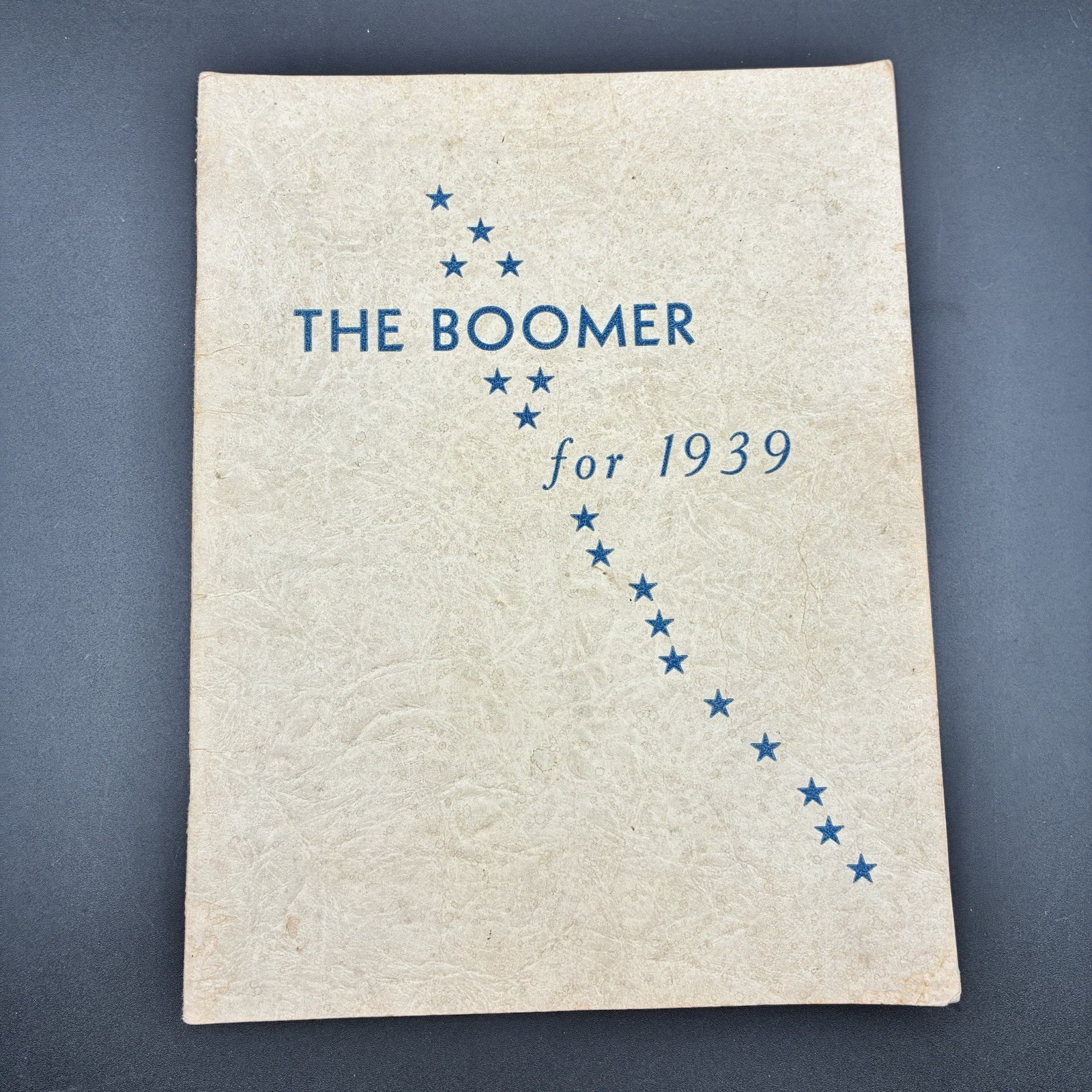 1939 The Boomer El Reno Oklahoma High School & Junior College Yearbook Pre-WWII