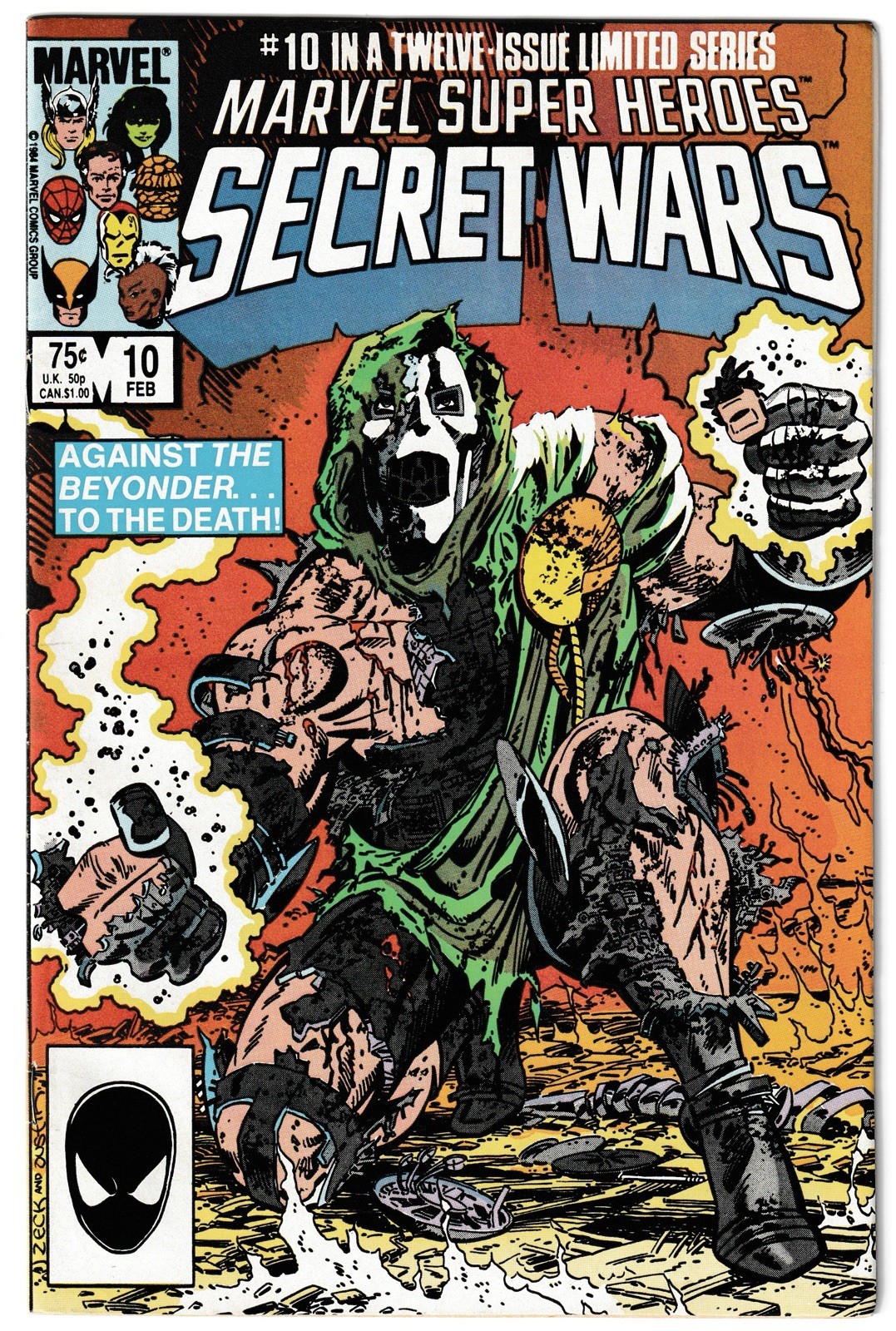 Marvel Super Heroes Secret Wars, DOCTOR DOOM Marvel comics, Avengers Doomsday