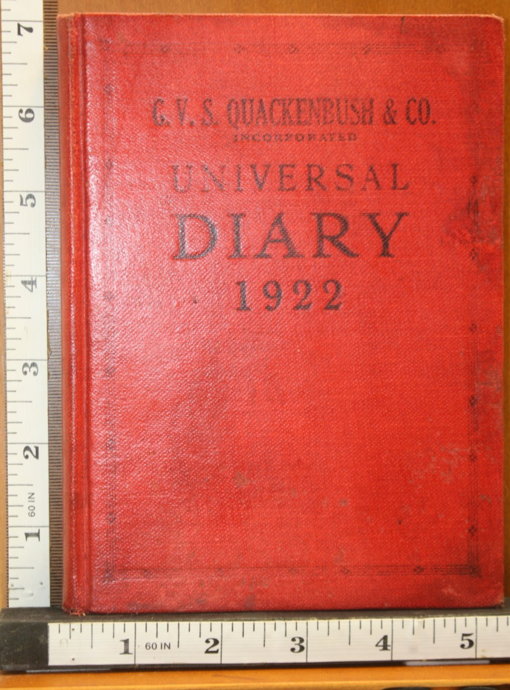 1922 GVS Quackenbush Troy, N.Y. Diary Young woman on European Trip to see Hitler