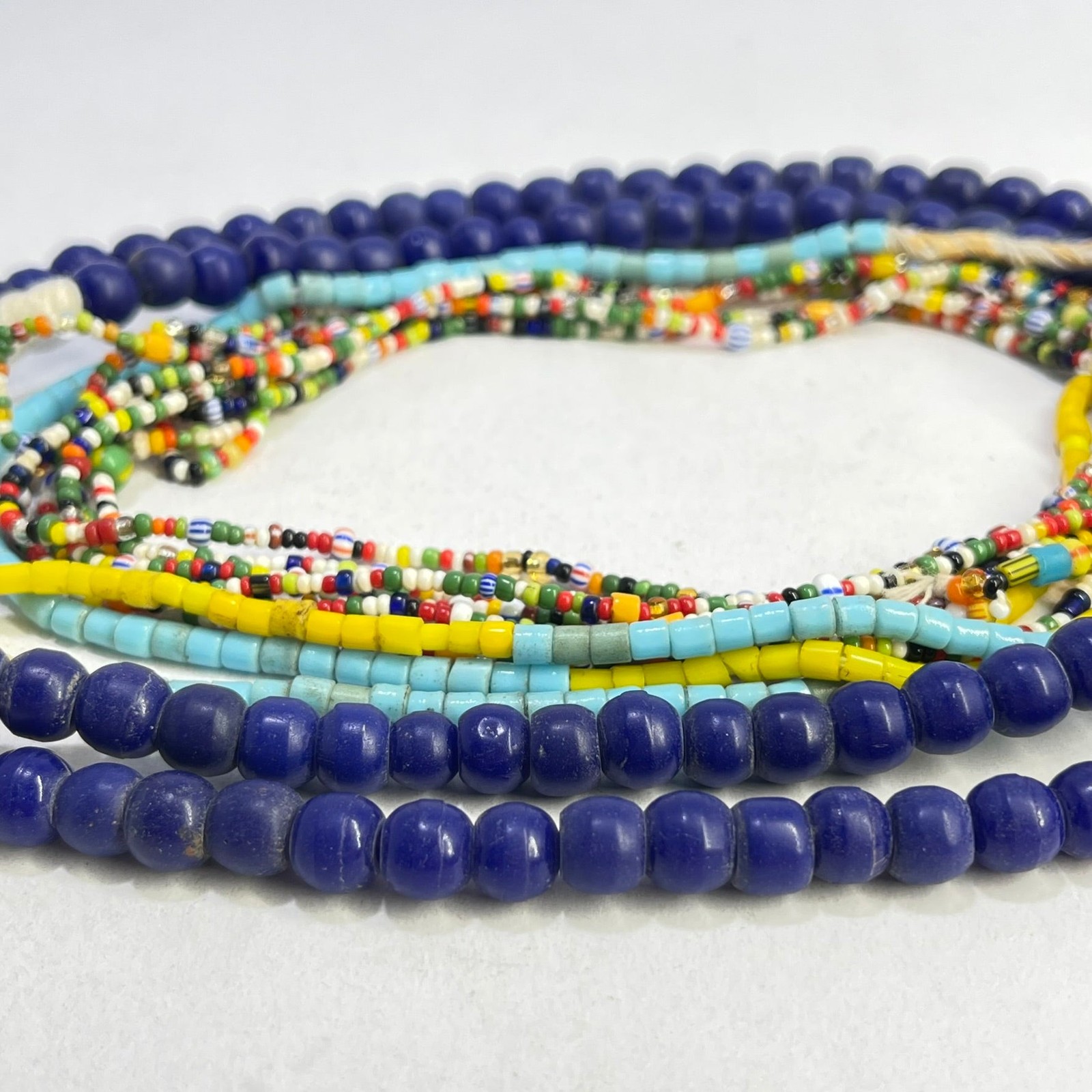 4 Strands Trade Beads Grab Bag