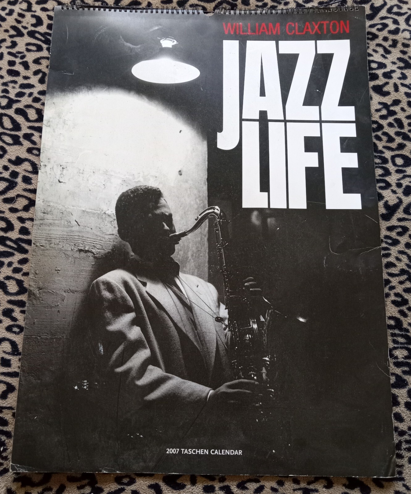 Collectible Jazz Life William Claxton 2007 Calandar