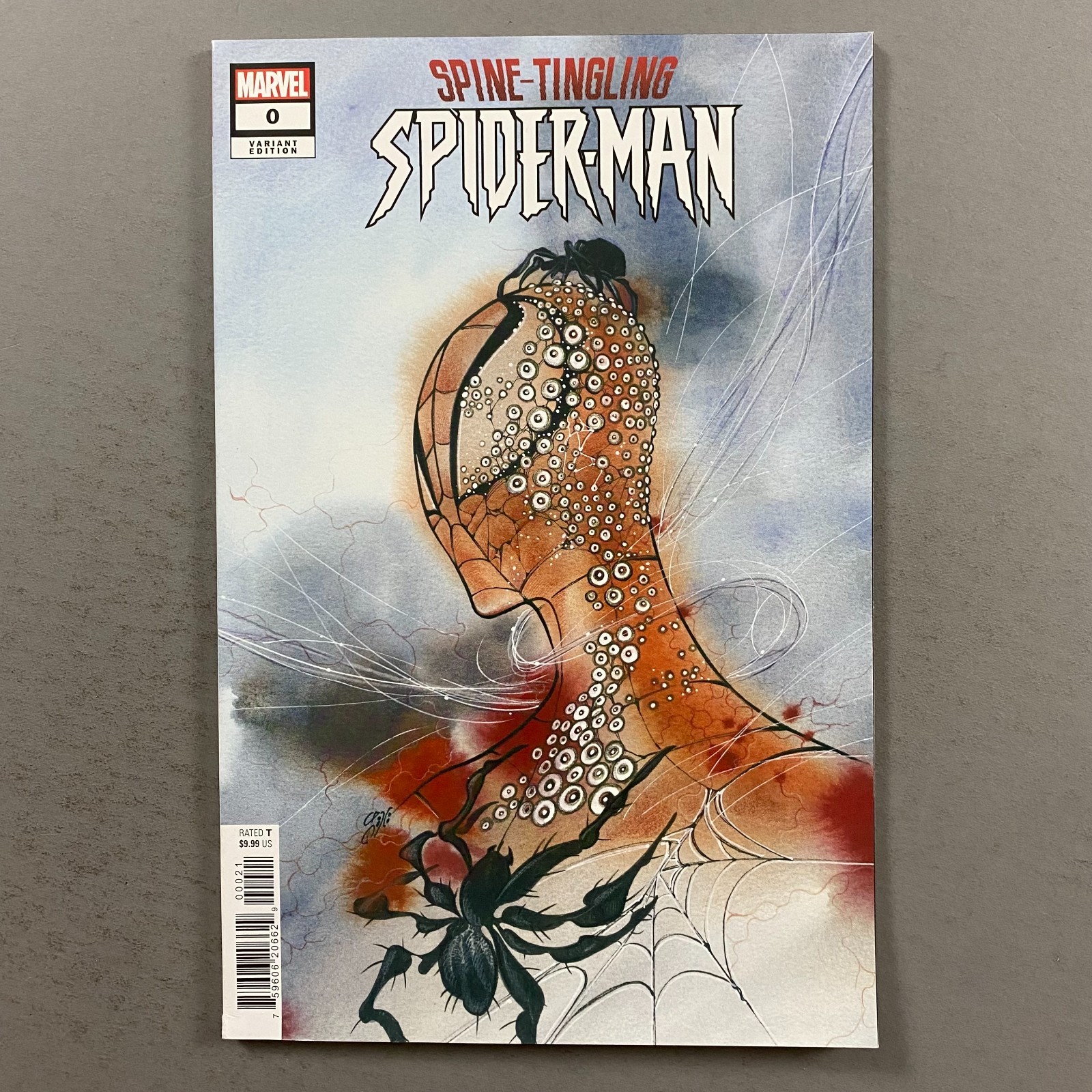 SPINE-TINGLING SPIDER-MAN 0 PEACH MOMOKO VARIANT (2023, MARVEL COMICS)