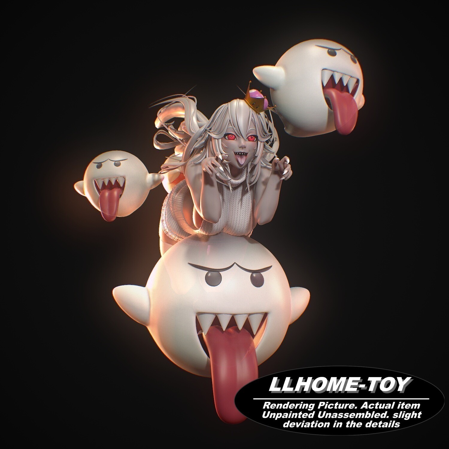 15CM tall hot Boosette 3D Print model Unpainted Unassembled GK Statue Figure