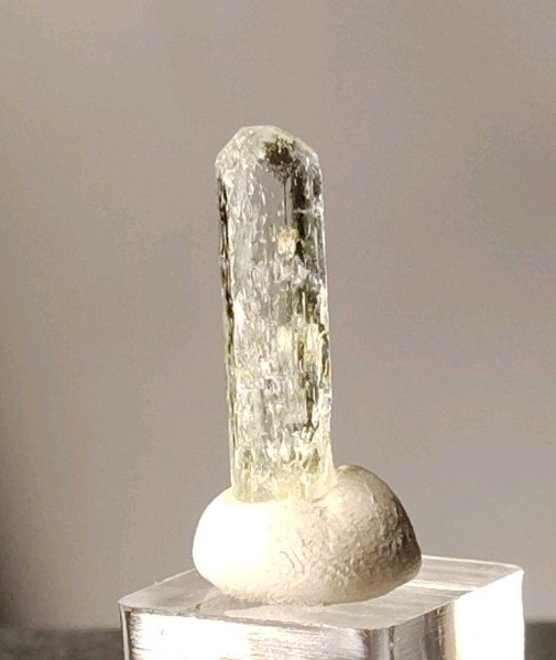 .8g 4ct Bi Color Beryl  Minas Gerais, Brazil