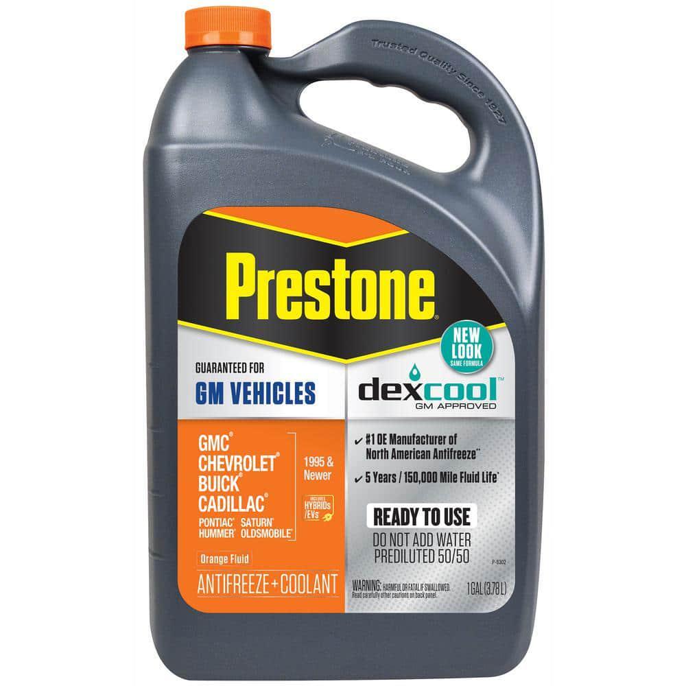 Prestone DEX-COOL Antifreeze+Coolant Extended Life 1 gal- Ready to Use, 50/50