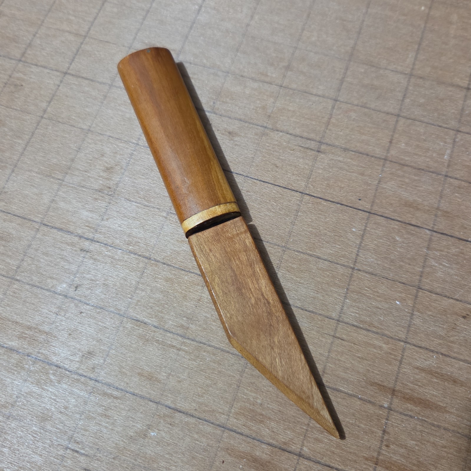 Vintage Japanese Kiridashi Kogatana Woodworking Carving Knife 6.75\