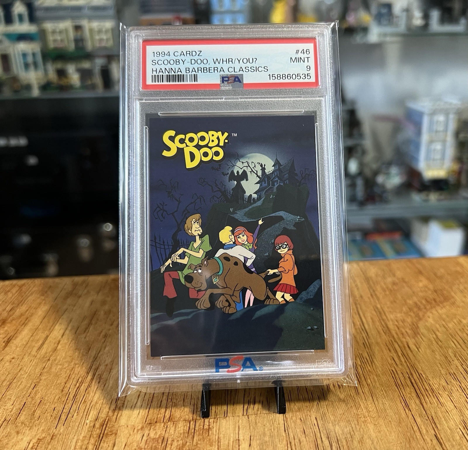 1994 Cardz Scooby-Doo, Where Are You? #46 PSA 9 Hanna Barbera Iconic Halloween