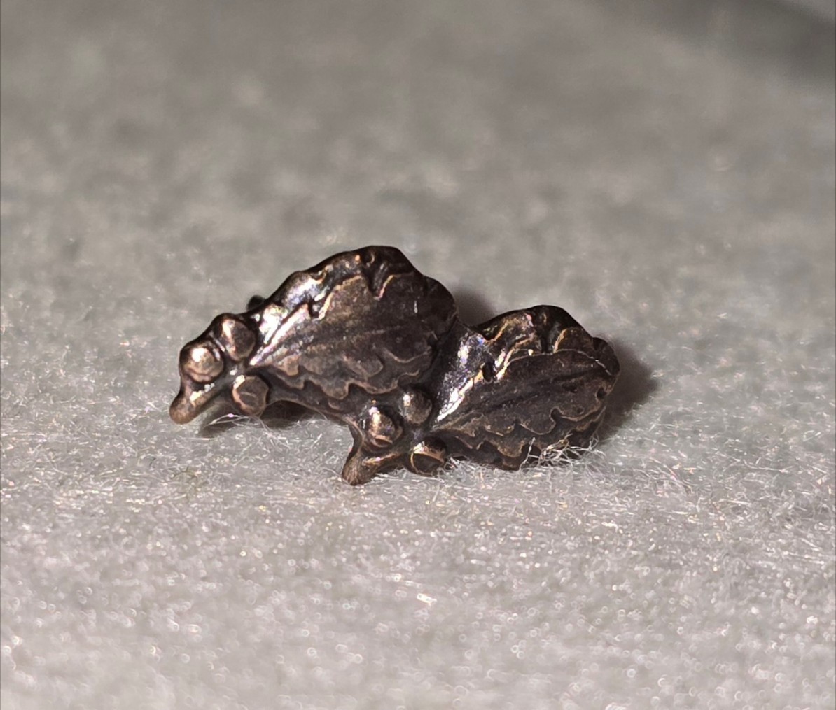 Double Bronze Oak Leaf Cluster Ribbon Attachment