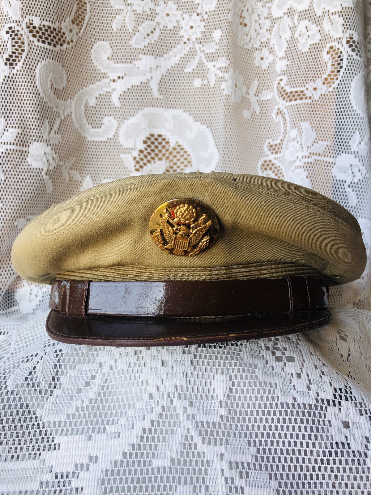 Wwiius Army enlisted Visor Cap