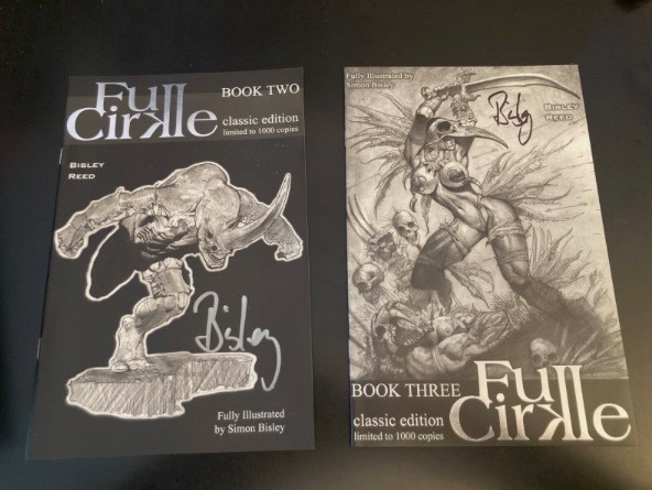 Wow Lot of *2* FULL CIRKLE LTD ED's *BOTH SIGNED BY SIMON BISLEY* (NM+) COA