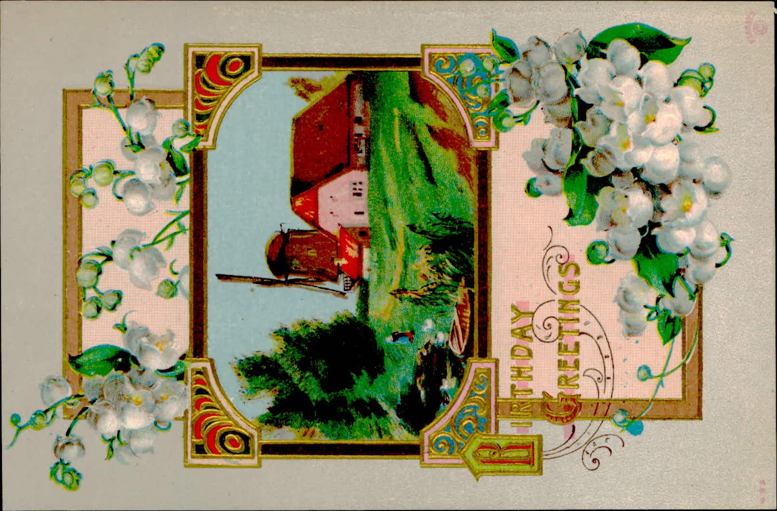 Postcard: O IRTHDAY GREETINGS