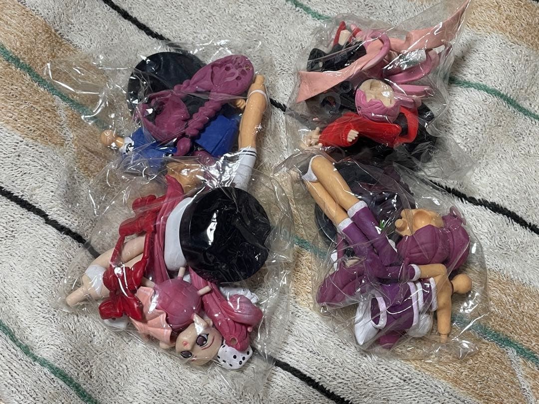 Di Gi Charat DigiCharat Trading Collection Usad4 Colored Figures Set
