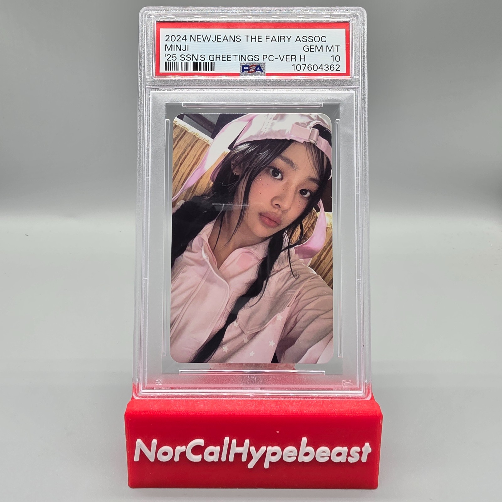 2024 New Jeans The Fairy Association MINJI '25 Seasons Photocard PSA 10 GEM MINT