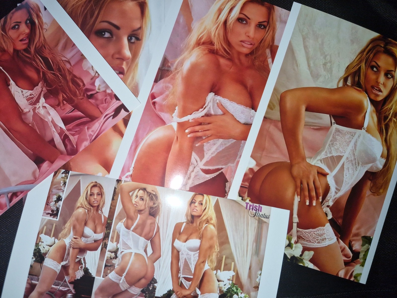 Trish Stratus HOT Lingerie Photo Set COLLECTION Glossy 10x15cm
