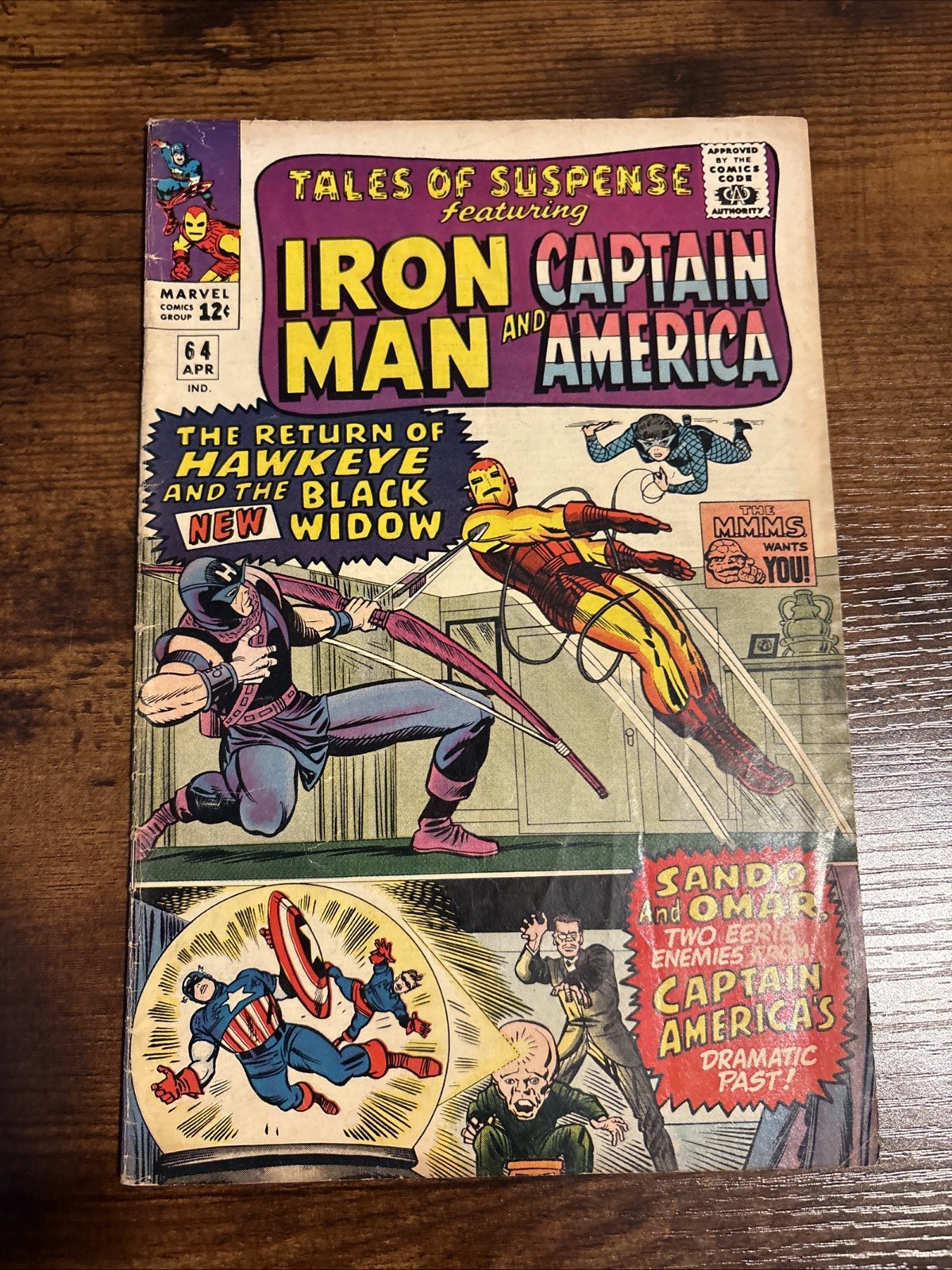 Tales Of Suspense #64 Featuring Iron Man & Captain America Marvel Comics 1965