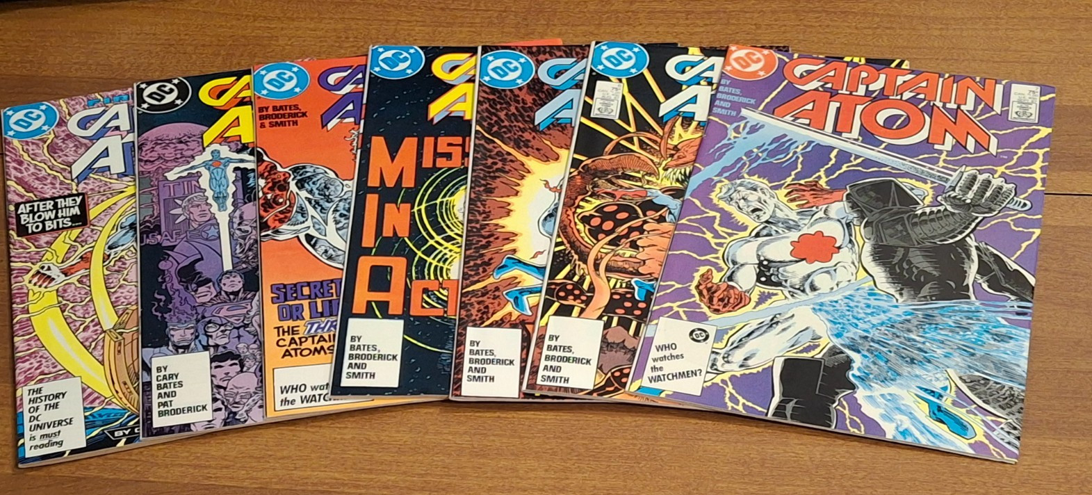 CAPTAIN ATOM #1-7 (1987) SUMMER  SALE MAKE ME AN OFFER I CAN'T REFUSE