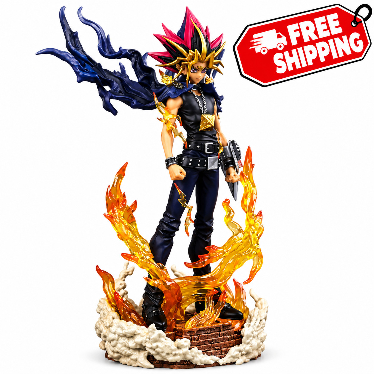 2025 28cm Yu-Gi-Oh Duel Monsters Yugi Muto GK PVC Figure Gift