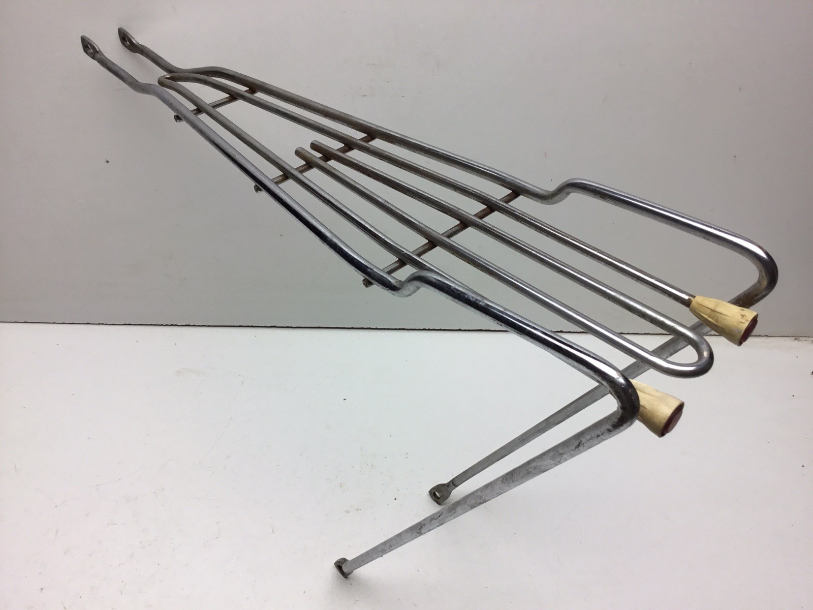 Vintage 1960s Schwinn Bicycle Two Reflector Chrome Rear Rack 26” Bike