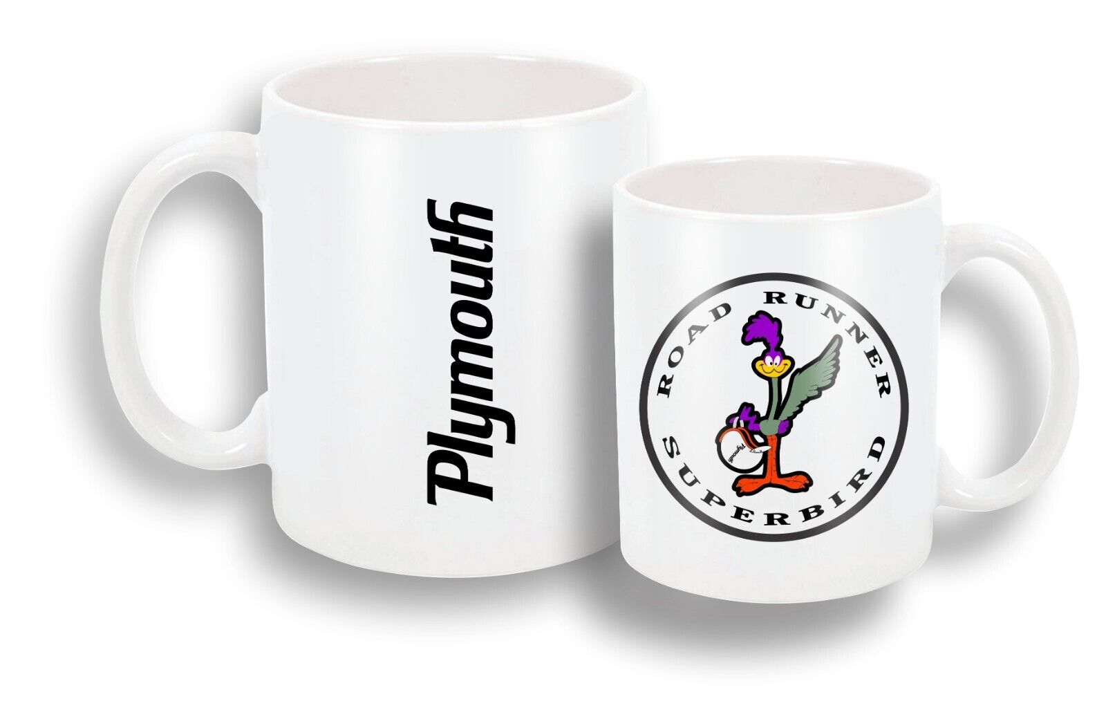 Plymouth Superbird Road Runner Coffee Mugs