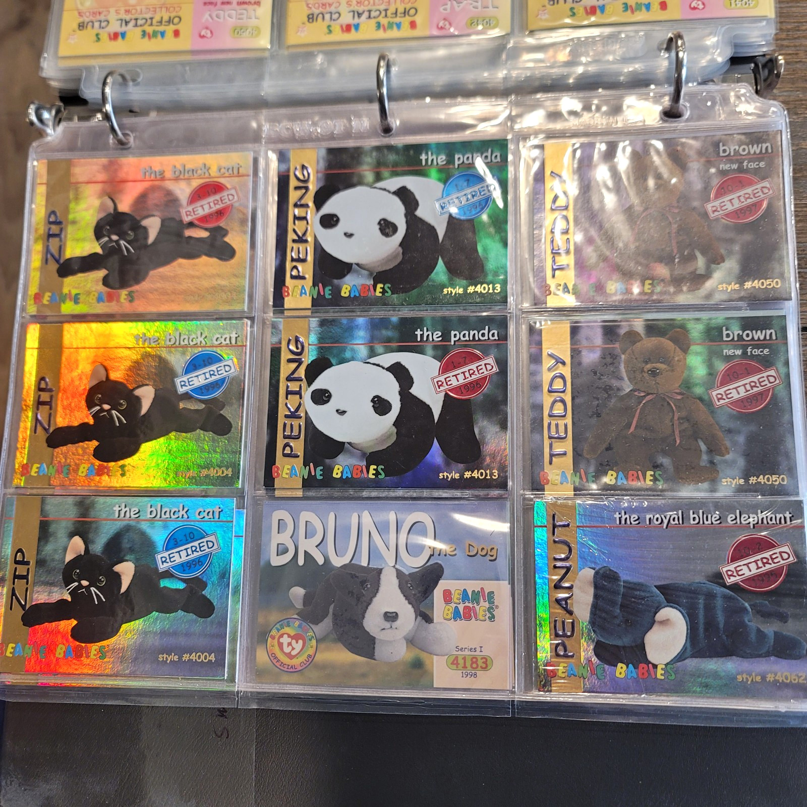 Ty Beanie Babies Cards. 230 + 1994 1998 + 9 Puzzles Rare Collection.