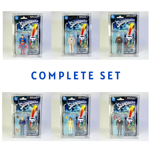 Superman The Movie 1978 | Complete Set & Chase | Includes Protectors | DC Comics