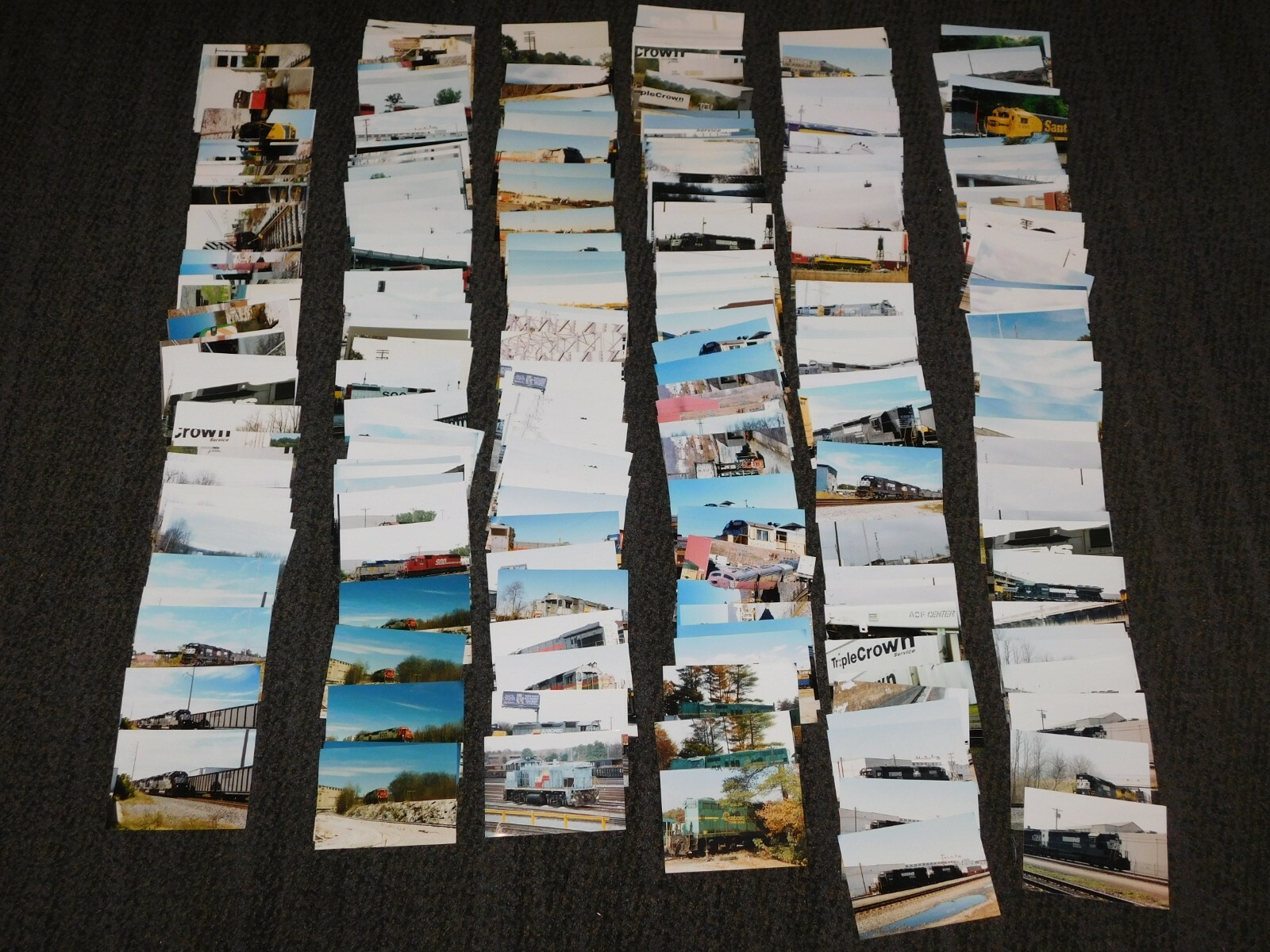 VINTAGE RAILROAD TRAINS LOCOMOTIVES 315 REAL PHOTOS PICTURES 4 3/4