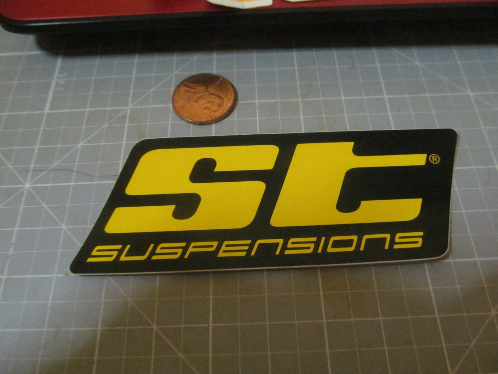 SMALL ST Sticker / Decal  Automotive ORIGINAL OLD STOCK 