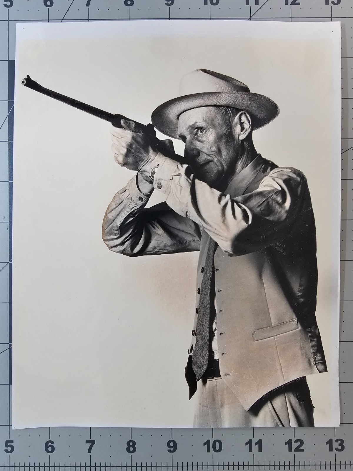 Robert Mapplethorpe ⭐ William S. Burroughs ⭐ 1982 Vintage 8x10 Photograph RADAR